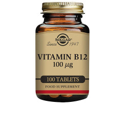 VITAMINA B12 100 µg Cianocobalamina 100 u by SOLGAR for Unisex